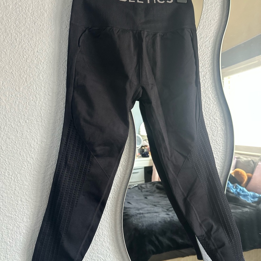 Fabletics Kids Black Leggings